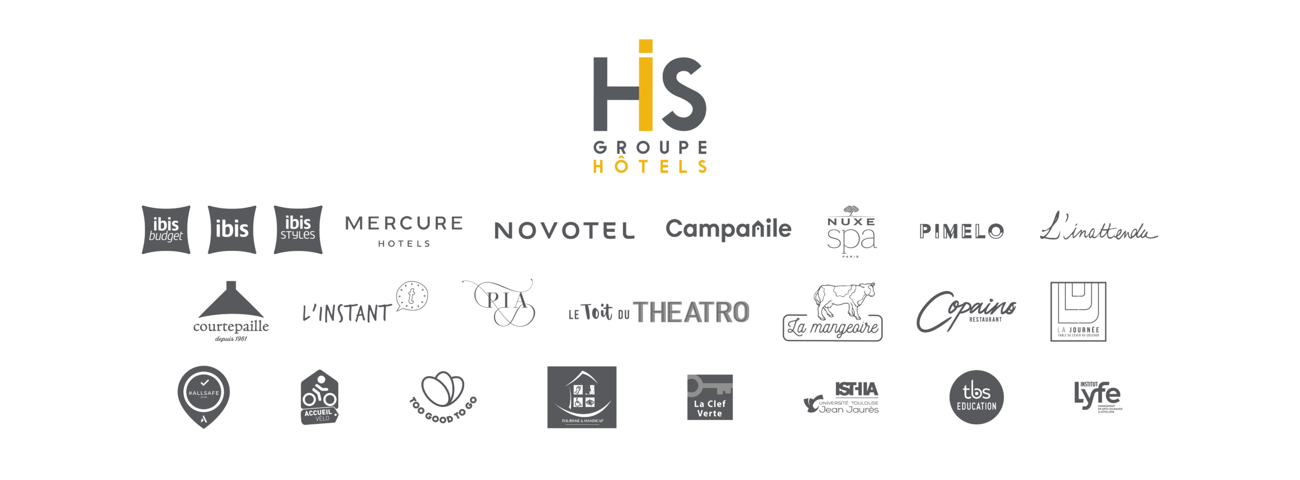 LOGO MARQUE DU GROUPE HIS